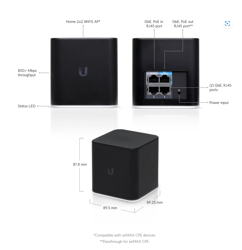 AirCube - AP Wifi UISP