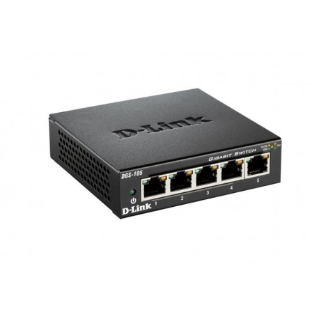 D-link - Switch 5 Ports Gigabit Métallique