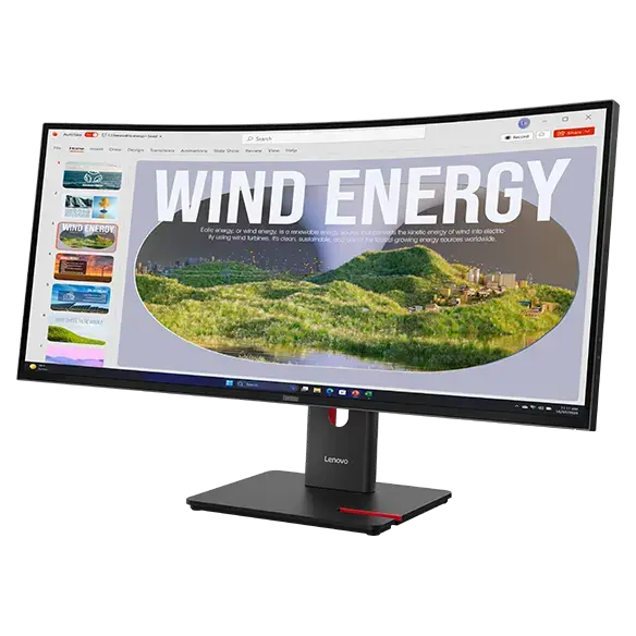 Lenovo - Ecran incurvé - 34"